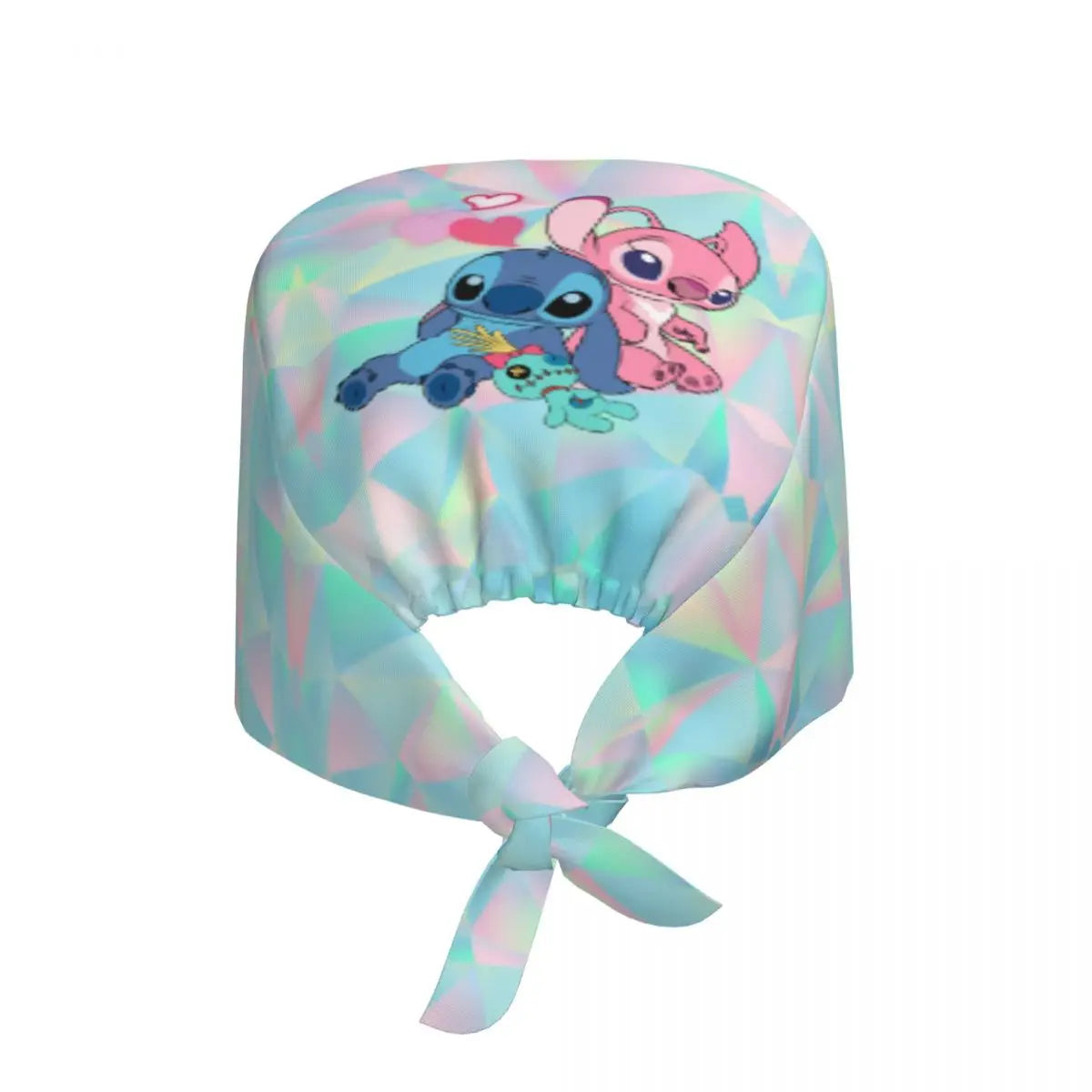 Custom Stitch Angel Breathable Scrub Hat Surgical Scrub Caps Unisex Nursing Hair Hats Anime Work Scrubs Hat for Medical Surgical