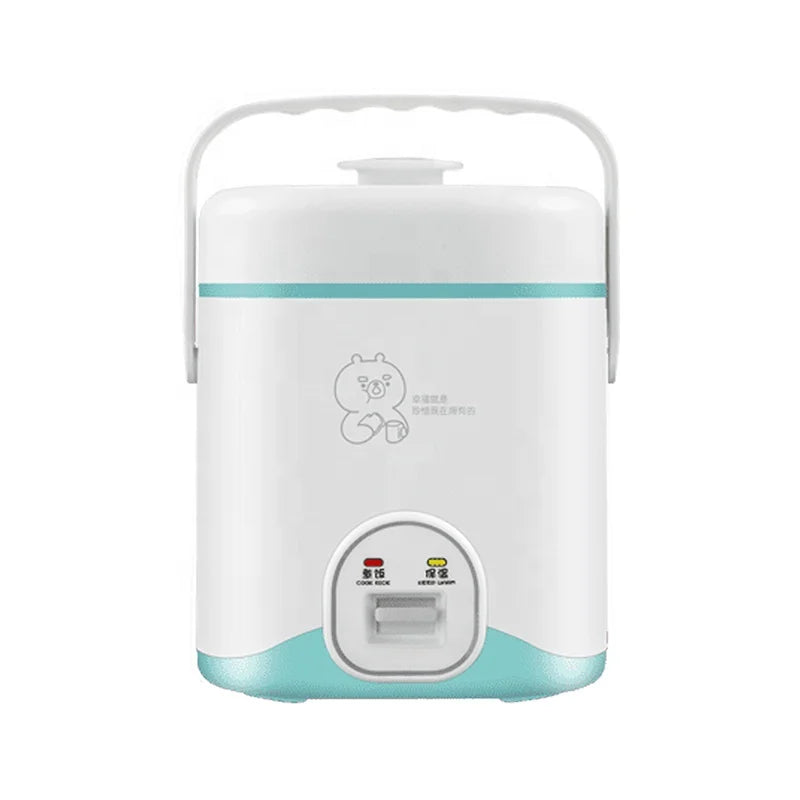 Small Home Appliances 220v 240v Dc 1.2l Travel Portable Soup Pot Cooking Pot Electric Mini Smart Car Car Rice Cookers
