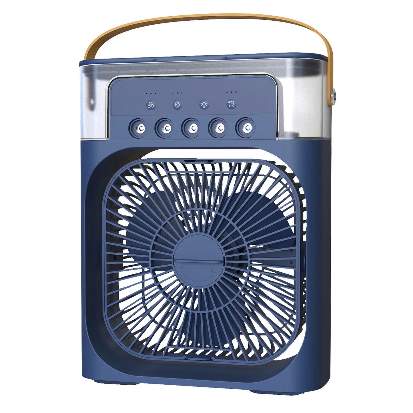 Summer Multifunctional Desktop Fan Air Humidifier Five-hole Spray Fan 3 In 1 Silent Air Cooler Portable Practical Cooling Fan