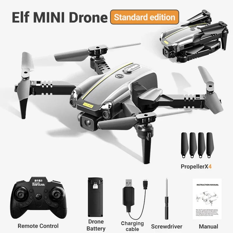 Jjrc Mini Rc Drone Small Folding Plane with Hd Camera Remote Control Quadcopter Radio-Control Aircraft Wifi Fpv Kids Gift Toy