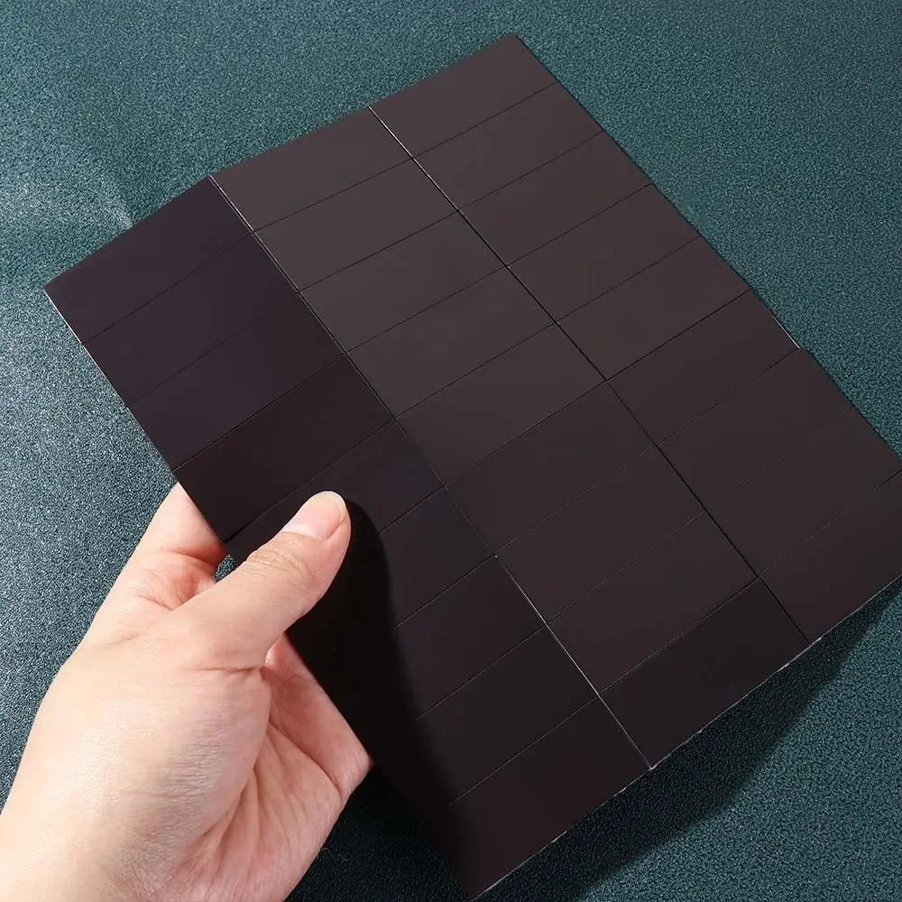 Portable Teaching Aids Magnet Blackboard Sticker Self Adhesive Flexible DIY Magnetic Sticker Rectangular Sticky Blackboard