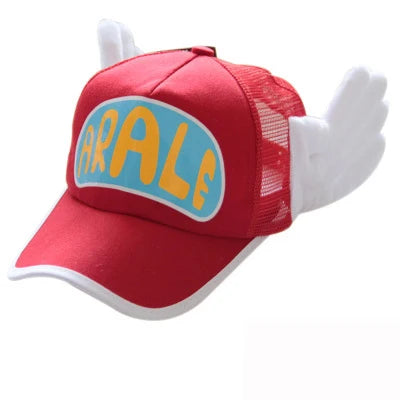 Adults / Kids Anime Dr.Slump Cosplay Caps Arale Baseball Cap Angel Wings Hats Candy Color Breathable Mesh / Canvas Hat