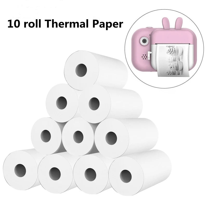 Mini Smile Printer Inkless With Thermal Paper Adhesive Photo Label Recorder Graffiti Printing Bluetooth Wirelss Maker For Home