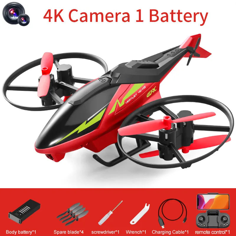 2021 NEW M3 RC Helicopter 6CH 2.4G 3D Aerobatics Altitude Hold HD Wide-angle Camera Helicoptero Control Remoto Toys drone
