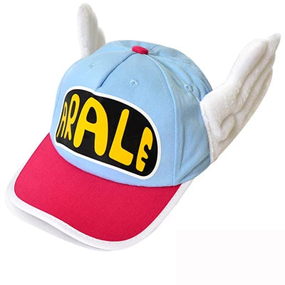 Adults / Kids Anime Dr.Slump Cosplay Caps Arale Baseball Cap Angel Wings Hats Candy Color Breathable Mesh / Canvas Hat