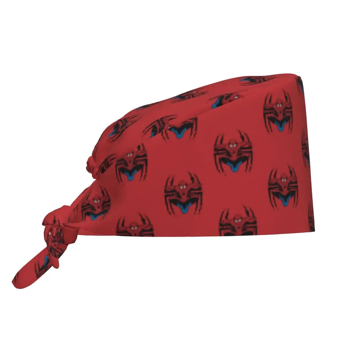 Custom Spider Man Cleaning Working Cap Cool Unisex Superhero Anime Scrub Cap Surgicals Hat Nurse Scrubs Hat For Dentist