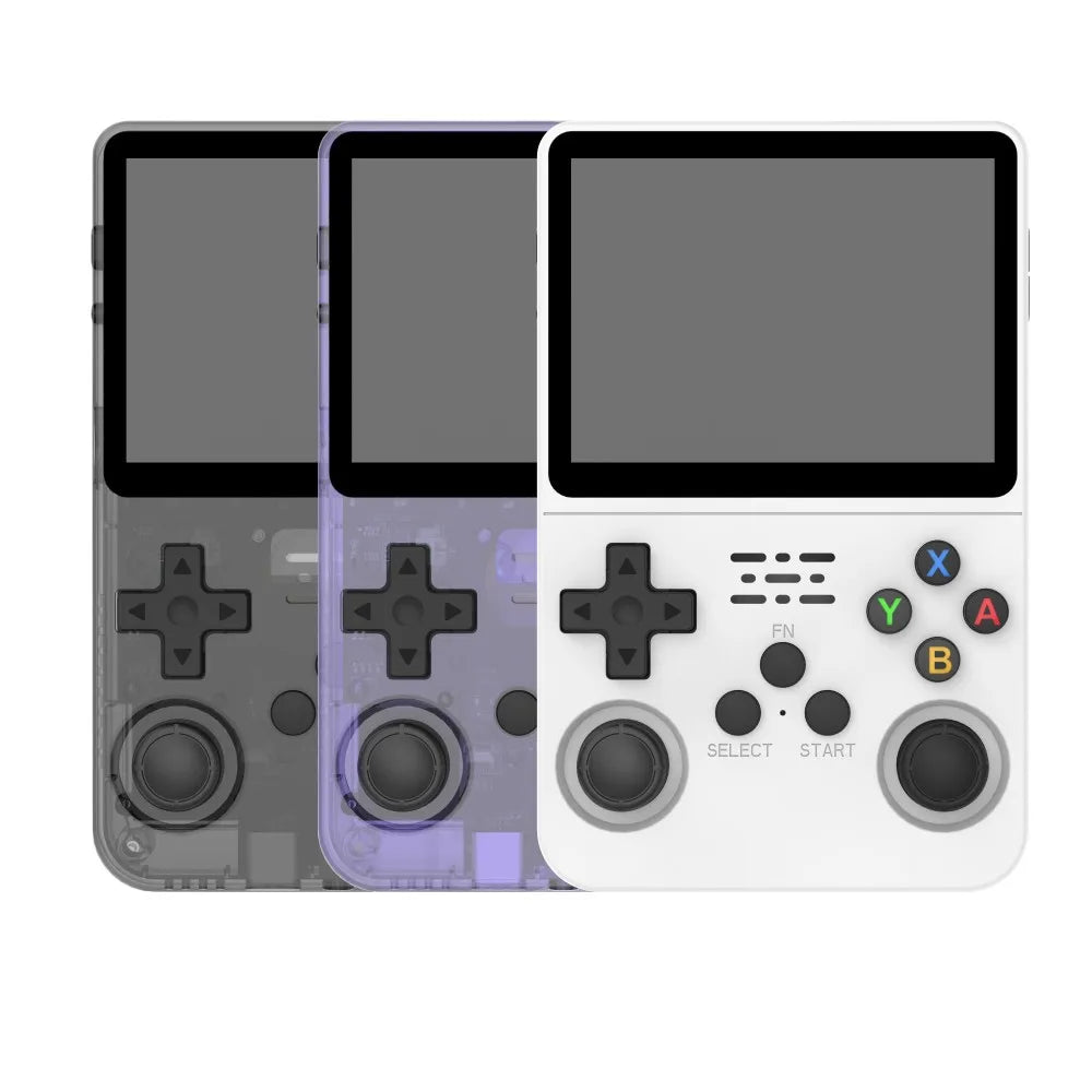 New R36S Retro Handheld Video Game Console System 3.5-inch IPS Screen Portable Pocket Video Player 128GB 20000+ Games Boy Gifts