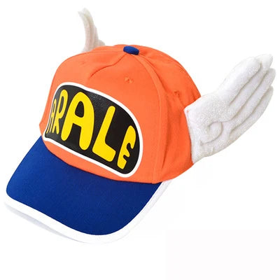 Adults / Kids Anime Dr.Slump Cosplay Caps Arale Baseball Cap Angel Wings Hats Candy Color Breathable Mesh / Canvas Hat