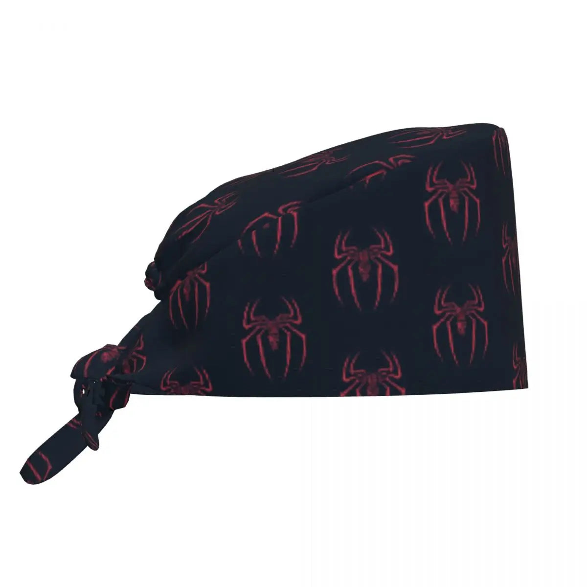 Custom Spider Man Cleaning Working Cap Cool Unisex Superhero Anime Scrub Cap Surgicals Hat Nurse Scrubs Hat For Dentist