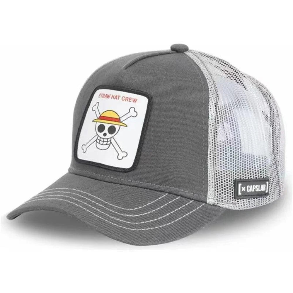 Anime One Piece Monkey D. Luffy ZORO Hat Baseball Cap Unisex Fashion Outdoor Snapback Hats
