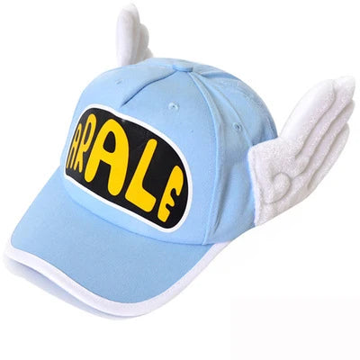 Adults / Kids Anime Dr.Slump Cosplay Caps Arale Baseball Cap Angel Wings Hats Candy Color Breathable Mesh / Canvas Hat