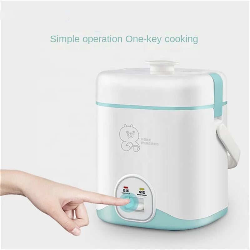Small Home Appliances 220v 240v Dc 1.2l Travel Portable Soup Pot Cooking Pot Electric Mini Smart Car Car Rice Cookers