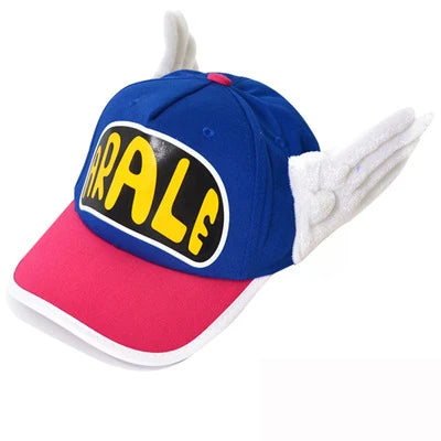 Adults / Kids Anime Dr.Slump Cosplay Caps Arale Baseball Cap Angel Wings Hats Candy Color Breathable Mesh / Canvas Hat