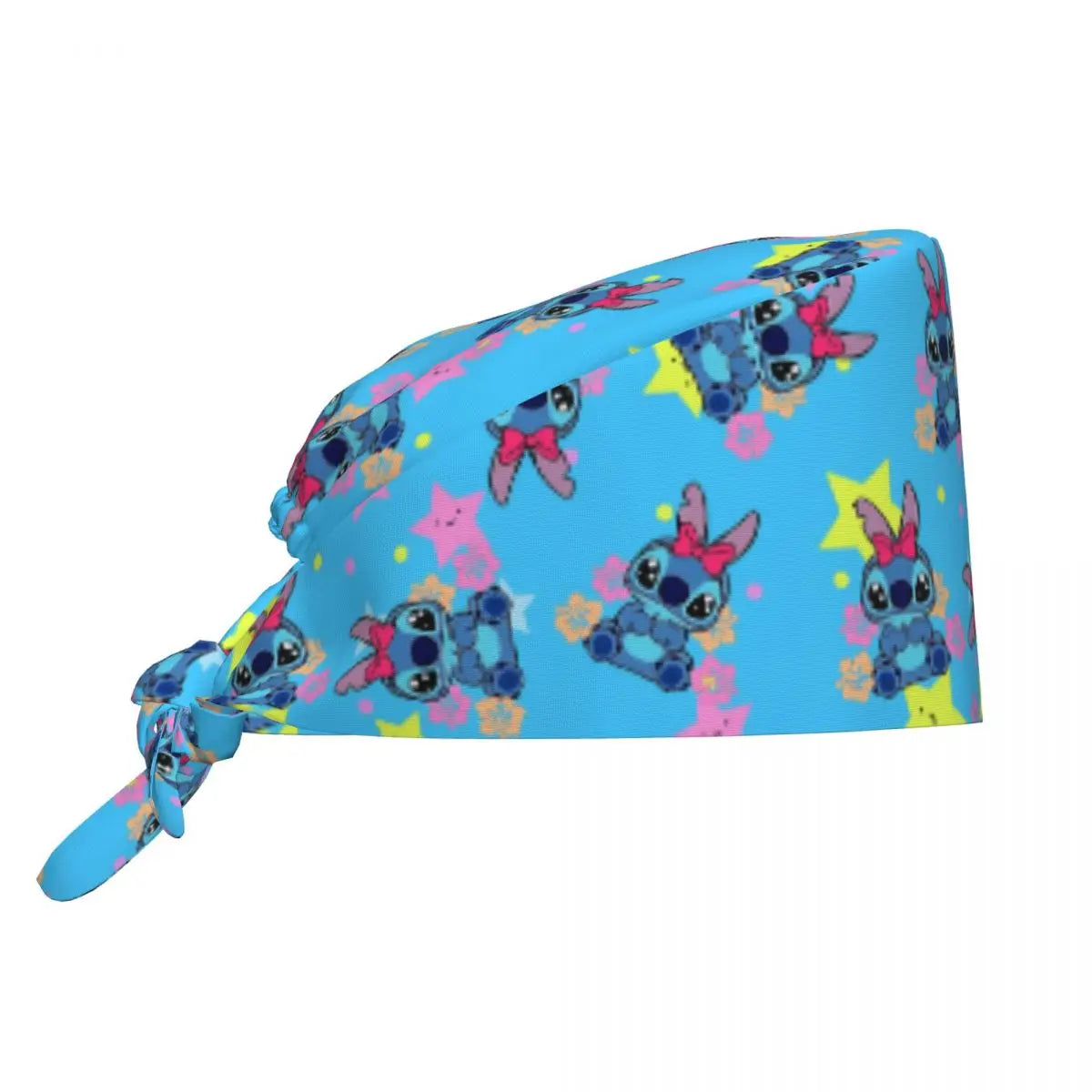 Custom Stitch Angel Breathable Scrub Hat Surgical Scrub Caps Unisex Nursing Hair Hats Anime Work Scrubs Hat for Medical Surgical