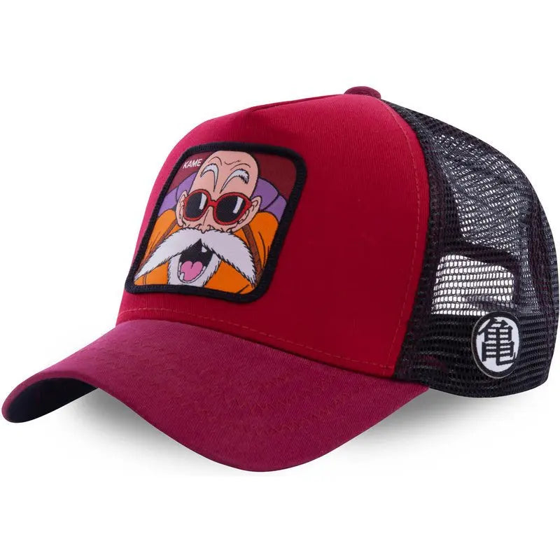 Dragon Ball Z Styles Anime Son Goku Cotton New Baseball Camouflage Cap Men Women Hip Hop Dad Adjustable Mesh Hat Trucker Hat