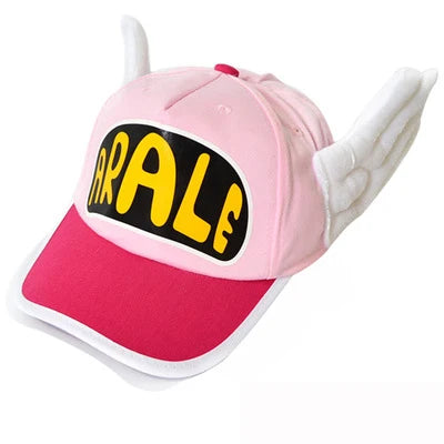 Adults / Kids Anime Dr.Slump Cosplay Caps Arale Baseball Cap Angel Wings Hats Candy Color Breathable Mesh / Canvas Hat
