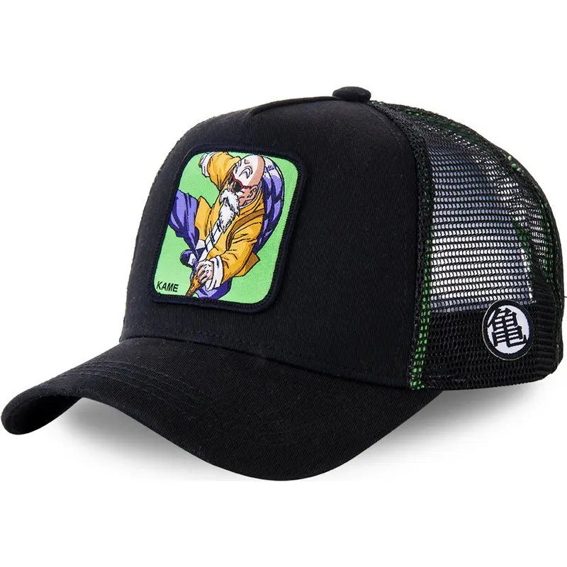 Dragon Ball Z Styles Anime Son Goku Cotton New Baseball Camouflage Cap Men Women Hip Hop Dad Adjustable Mesh Hat Trucker Hat