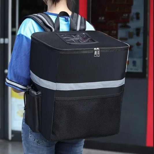 Delivery Cooler Bag Waterproof Thermal Insulated Picnic Lunch Storage Bag Extra Large Outdoor Travel Camping Delivery Backpack