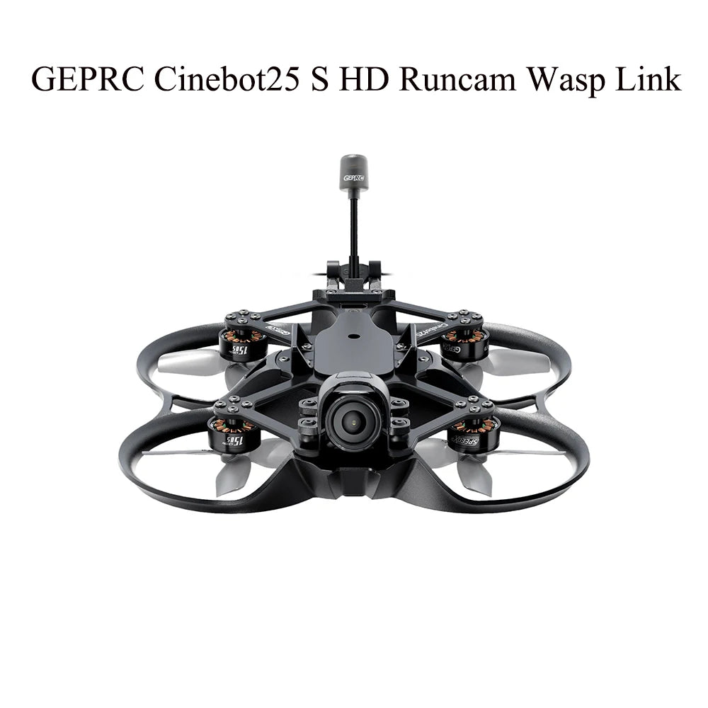 GEPRC Cinebot25 S Series HD O3/HD Runcam Wasp Link/WTFPV FPV Drone Quadcopter with SPEEDX2 1505 Motor Less Than 250g Small Gift
