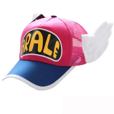 Adults / Kids Anime Dr.Slump Cosplay Caps Arale Baseball Cap Angel Wings Hats Candy Color Breathable Mesh / Canvas Hat