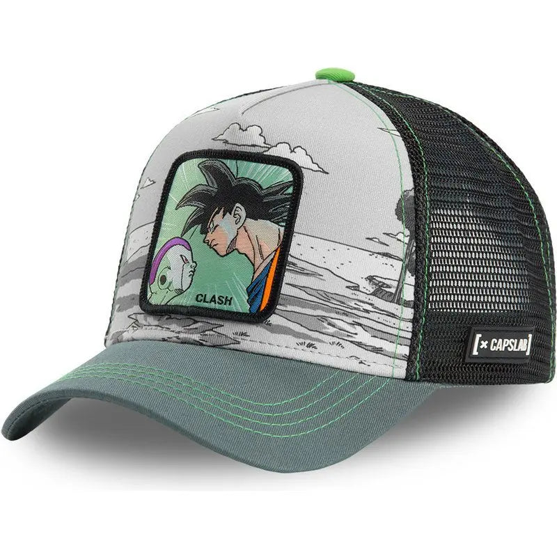 Dragon Ball Z Styles Anime Son Goku Cotton New Baseball Camouflage Cap Men Women Hip Hop Dad Adjustable Mesh Hat Trucker Hat