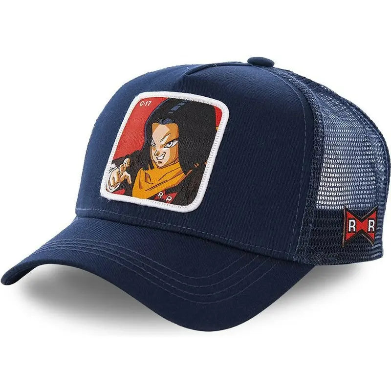 Dragon Ball Z Styles Anime Son Goku Cotton New Baseball Camouflage Cap Men Women Hip Hop Dad Adjustable Mesh Hat Trucker Hat