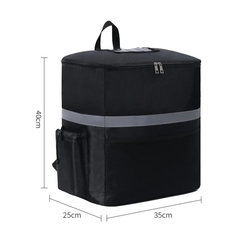 Delivery Cooler Bag Waterproof Thermal Insulated Picnic Lunch Storage Bag Extra Large Outdoor Travel Camping Delivery Backpack