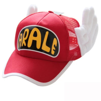 Adults / Kids Anime Dr.Slump Cosplay Caps Arale Baseball Cap Angel Wings Hats Candy Color Breathable Mesh / Canvas Hat