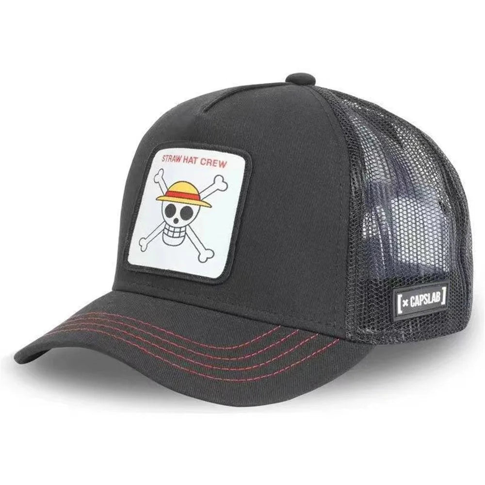 Anime One Piece Monkey D. Luffy ZORO Hat Baseball Cap Unisex Fashion Outdoor Snapback Hats