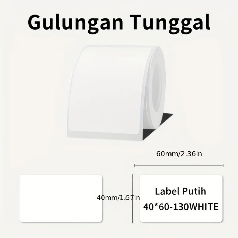 P50 Mini Label Machine Portable Wireless Thermal Label Printer, Suitable for 12-50mm Width Colorful Thermal Paper