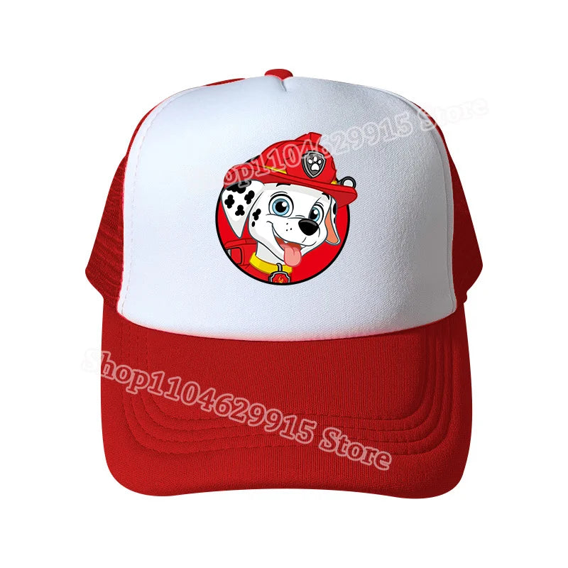 Paw Patrol Baseball Cap Boys Girls Cartoon Anime Chase Skye Print Kids Hat Summer Athleisure Adjustable Casual Hats Kids Gift