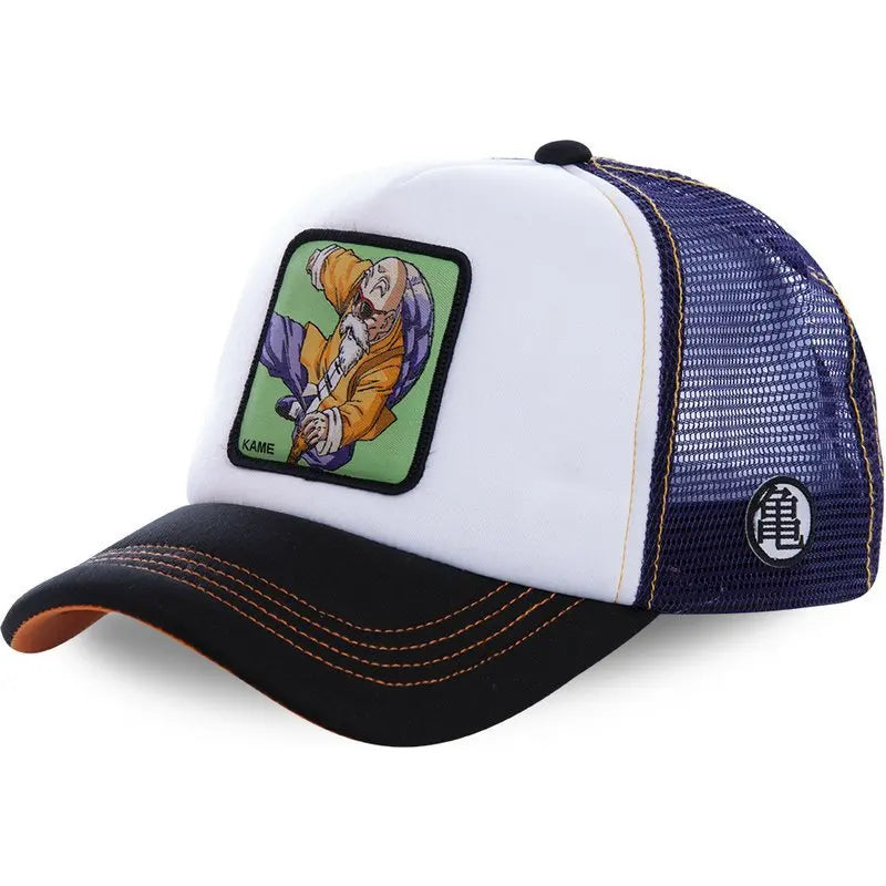 Dragon Ball Z Styles Anime Son Goku Cotton New Baseball Camouflage Cap Men Women Hip Hop Dad Adjustable Mesh Hat Trucker Hat