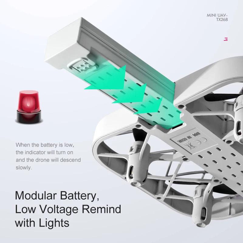 JJRC H107 Mini Drone Dron Pocket UFO Small Remote Control Plane Toy Boy 8K 4K with Camera Real-Time Transmission Quadcopter