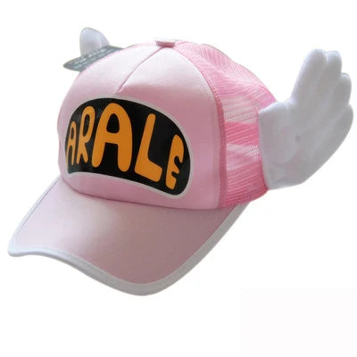 Adults / Kids Anime Dr.Slump Cosplay Caps Arale Baseball Cap Angel Wings Hats Candy Color Breathable Mesh / Canvas Hat