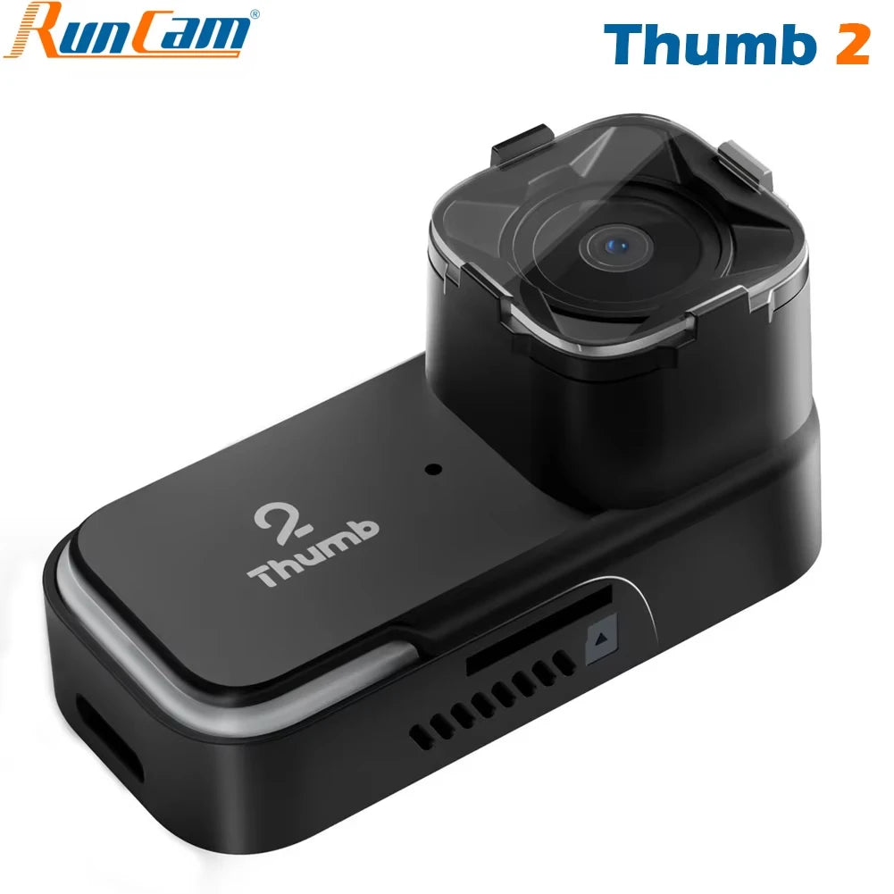 RunCam Thumb 2 4K 2.7K New Version HD Recording Camera Bulit-in Gyro 27g Small Light For FPV Racing Drone RC Model