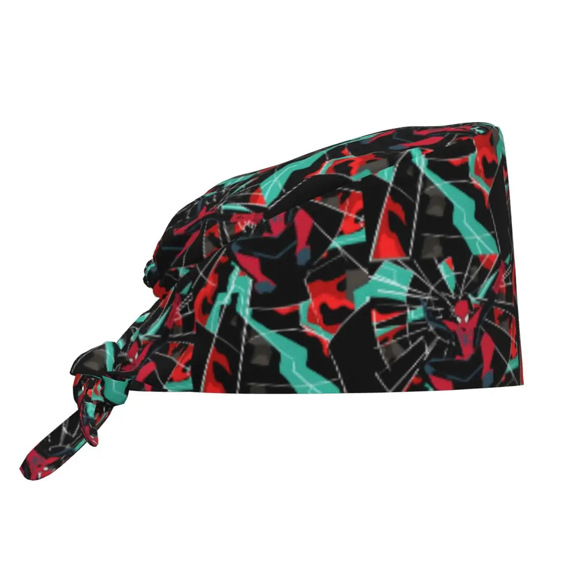 Custom Spider Man Cleaning Working Cap Cool Unisex Superhero Anime Scrub Cap Surgicals Hat Nurse Scrubs Hat For Dentist