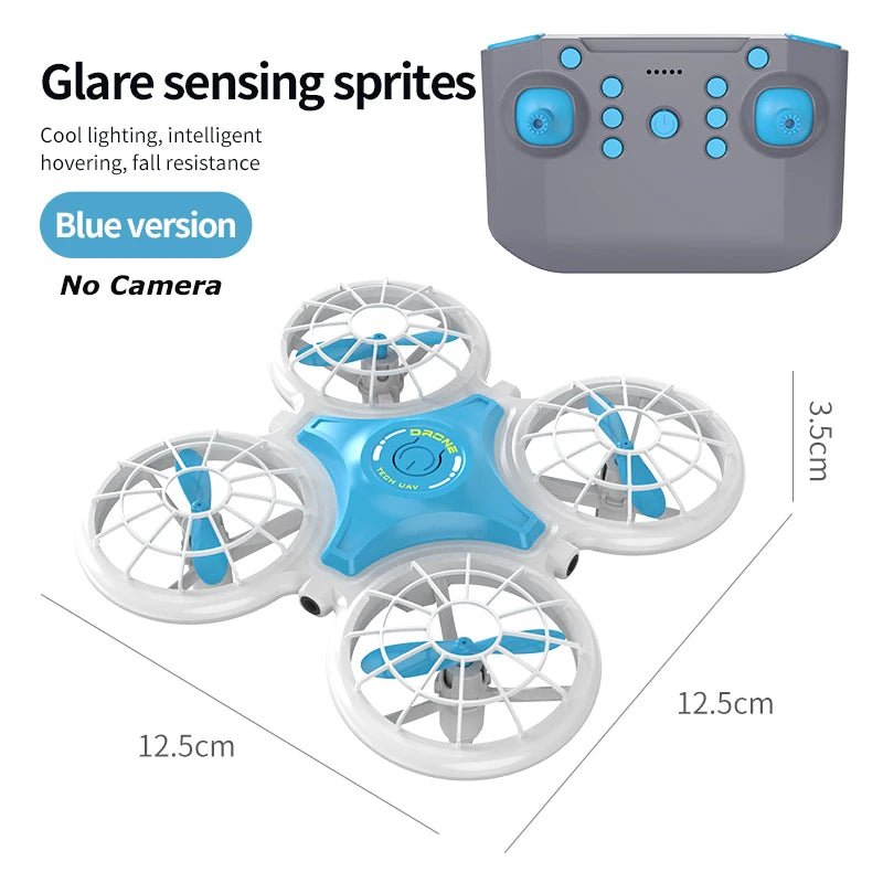 Mini Drone  2.4G 4CH Flash Lighting Intelligent Hover 3D Flip Remote Control Helicopter Quadcopter Dron Rc Plane Children's Toys