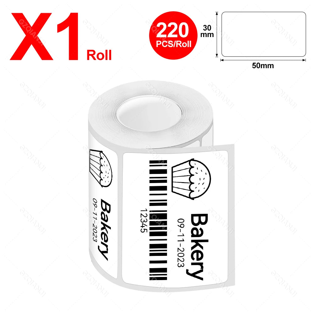 Marklife P50 Thermal Mini Wireless Label Sticker Printer Suitable For Small Business Home Office Portable Machine For Smartphone