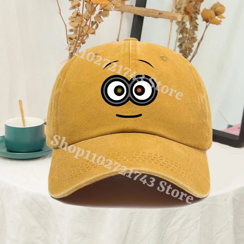Minions Baseball Cap for Men Women Anime Travel Hip Hop Sun Visors summer Fashion Cute Hats Male Female Sunscreen caps gifts