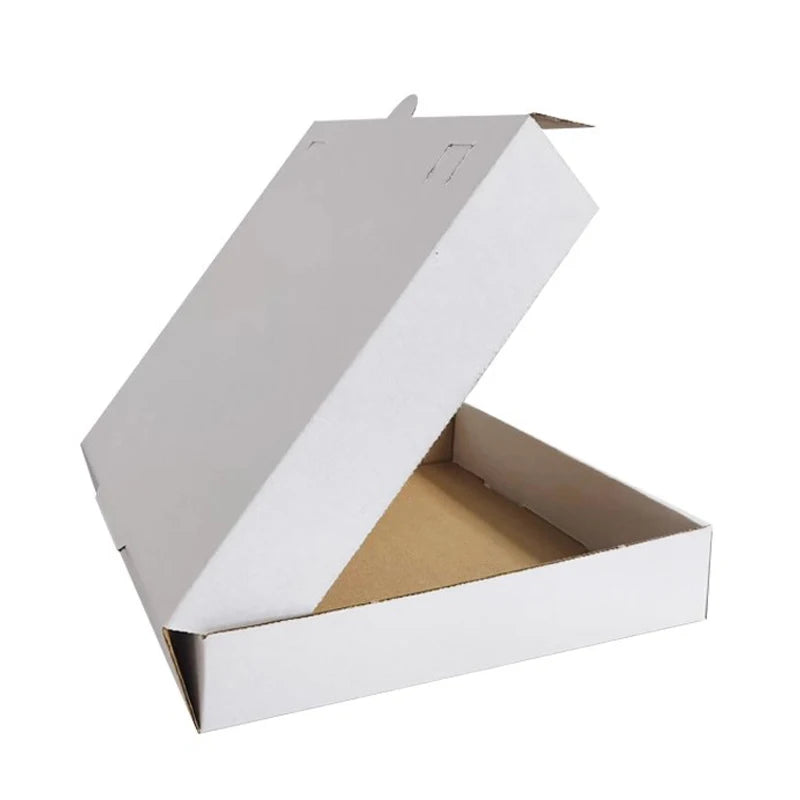 Pizza Packaging Box 6/7/8/9/10/12/14 Inch Takeout Food Packing Folding Kraft Paper Boxes Disposable Takeaway Pizza Carton