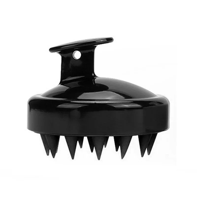 Silicone Shampoo Brush Head Scalp Massage Comb Hair Root Itching Clean The Scalp Thoroughly Body Massage Brush Bath Brush