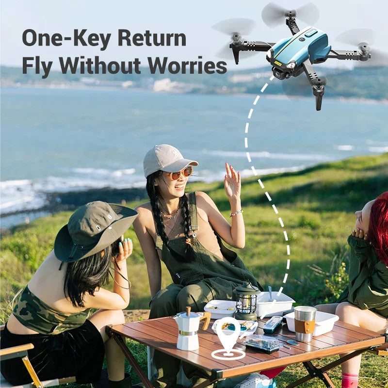 Jjrc Mini Rc Drone Small Folding Plane with Hd Camera Remote Control Quadcopter Radio-Control Aircraft Wifi Fpv Kids Gift Toy