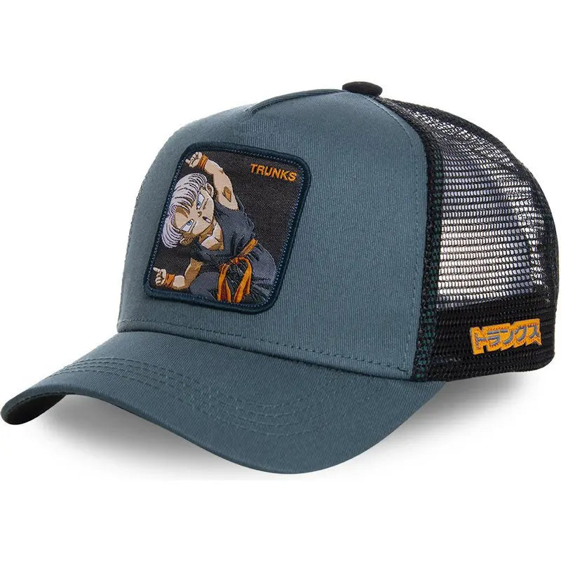 Dragon Ball Z Styles Anime Son Goku Cotton New Baseball Camouflage Cap Men Women Hip Hop Dad Adjustable Mesh Hat Trucker Hat