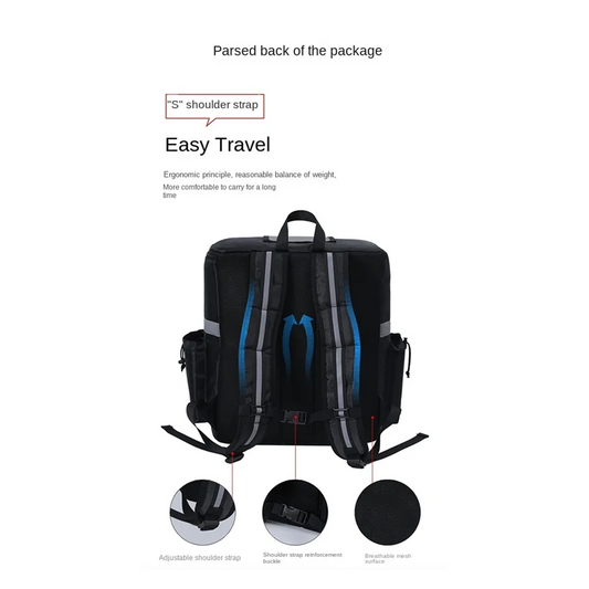 ABRT-Food Delivery Backpack Pizza Delivery Bag For Bike Delivery Food Delivery Bag For Carry HOT/COLD