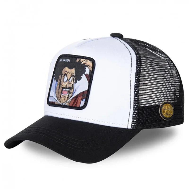 Dragon Ball Z Styles Anime Son Goku Cotton New Baseball Camouflage Cap Men Women Hip Hop Dad Adjustable Mesh Hat Trucker Hat