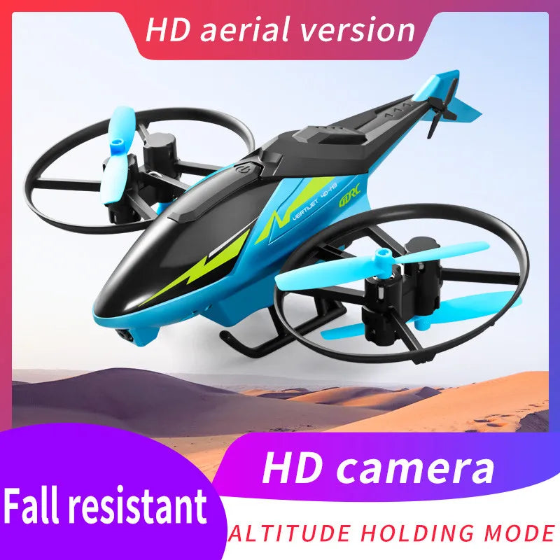 2021 NEW M3 RC Helicopter 6CH 2.4G 3D Aerobatics Altitude Hold HD Wide-angle Camera Helicoptero Control Remoto Toys drone