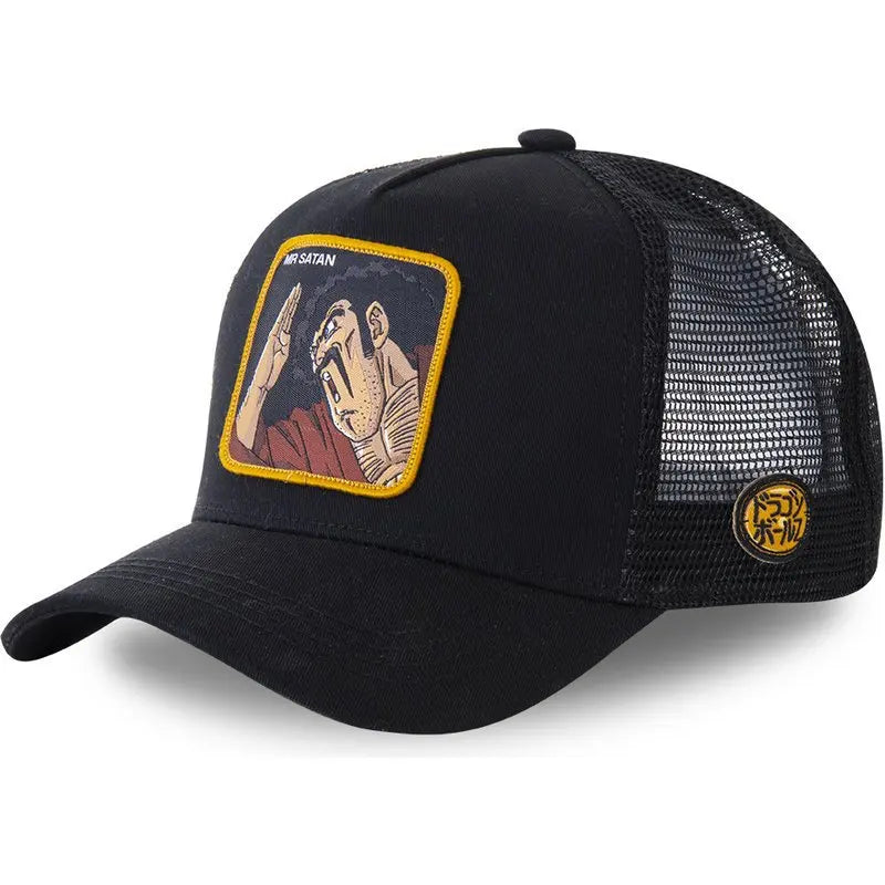 Dragon Ball Z Styles Anime Son Goku Cotton New Baseball Camouflage Cap Men Women Hip Hop Dad Adjustable Mesh Hat Trucker Hat