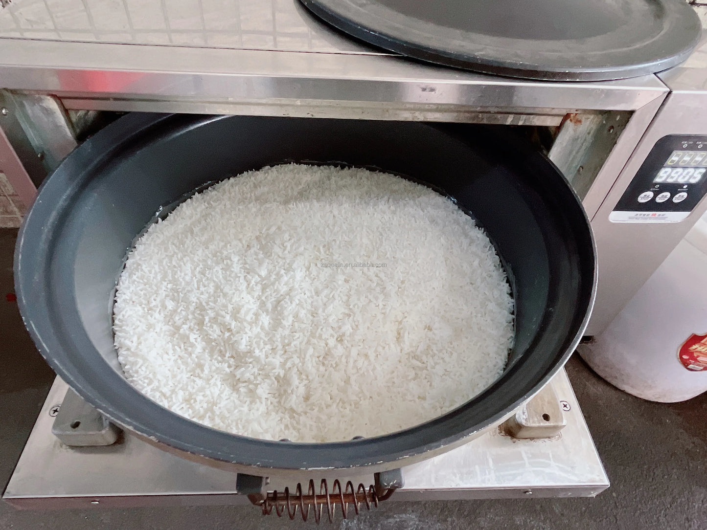 5KG Smart Digital Commercial Steamer Rice Cooker Stainless Steel Machine for Factory Kitchen Restaurant Food Service Industry