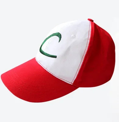 Men Anime Blue Jackets Girls Boys Ash Ketchum Cosplay Costume Halloween Coach Hat Gloves Adjustable Baseball Cap Cosplay Coat