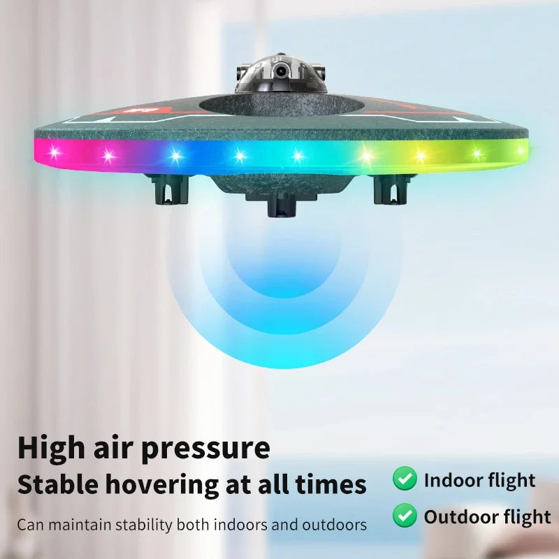 Drone with Camera Aircraft UAV Ufo Intelligent Obstacle Avoidance Aerial Foam Mini RC Helicopter Dron Toys for Kids Christmas